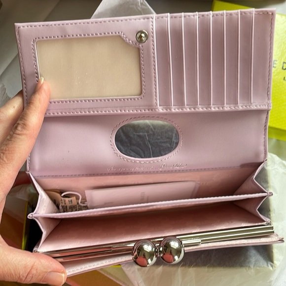 Ted Baker  bobble wallet lavender - Picture 4 of 9